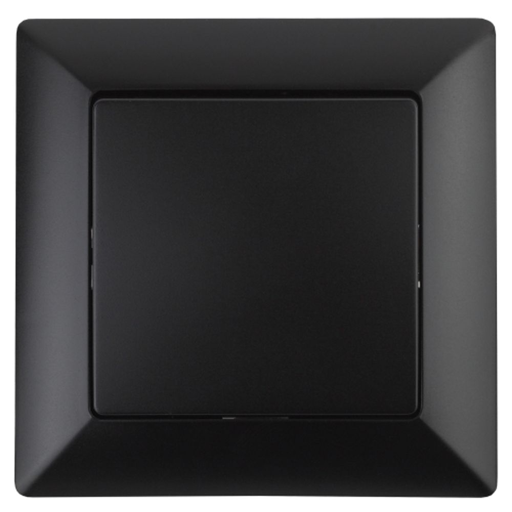 Выключатель Intro Solo 4-101-05 одноклавишный 10А-250В, IP20, СУ, антрацит