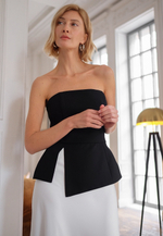 Топ-баска с разрезом