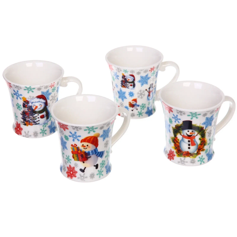 Кружка керамическая 360мл «Морозная фантазия»
