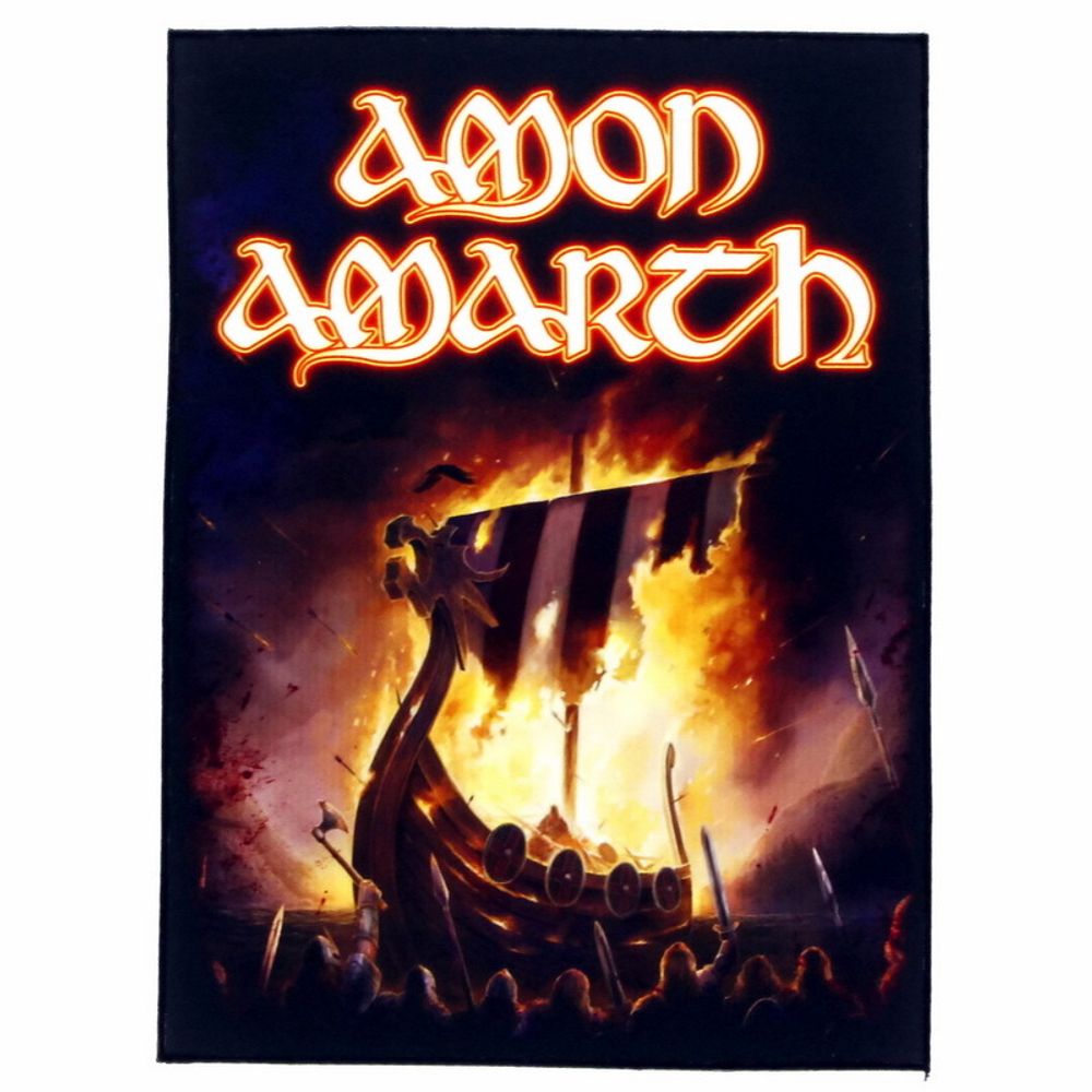 Нашивка Amon Amarth корабль (077)