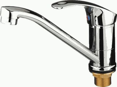 смеситель кухня LEDEME картридж д.35мм излив L-15 см с гайкой L4536-2