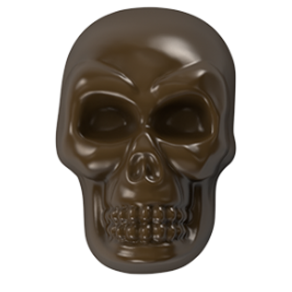 781 | Форма для шоколадных изделий &quot;Череп&quot; (275*175 мм)
