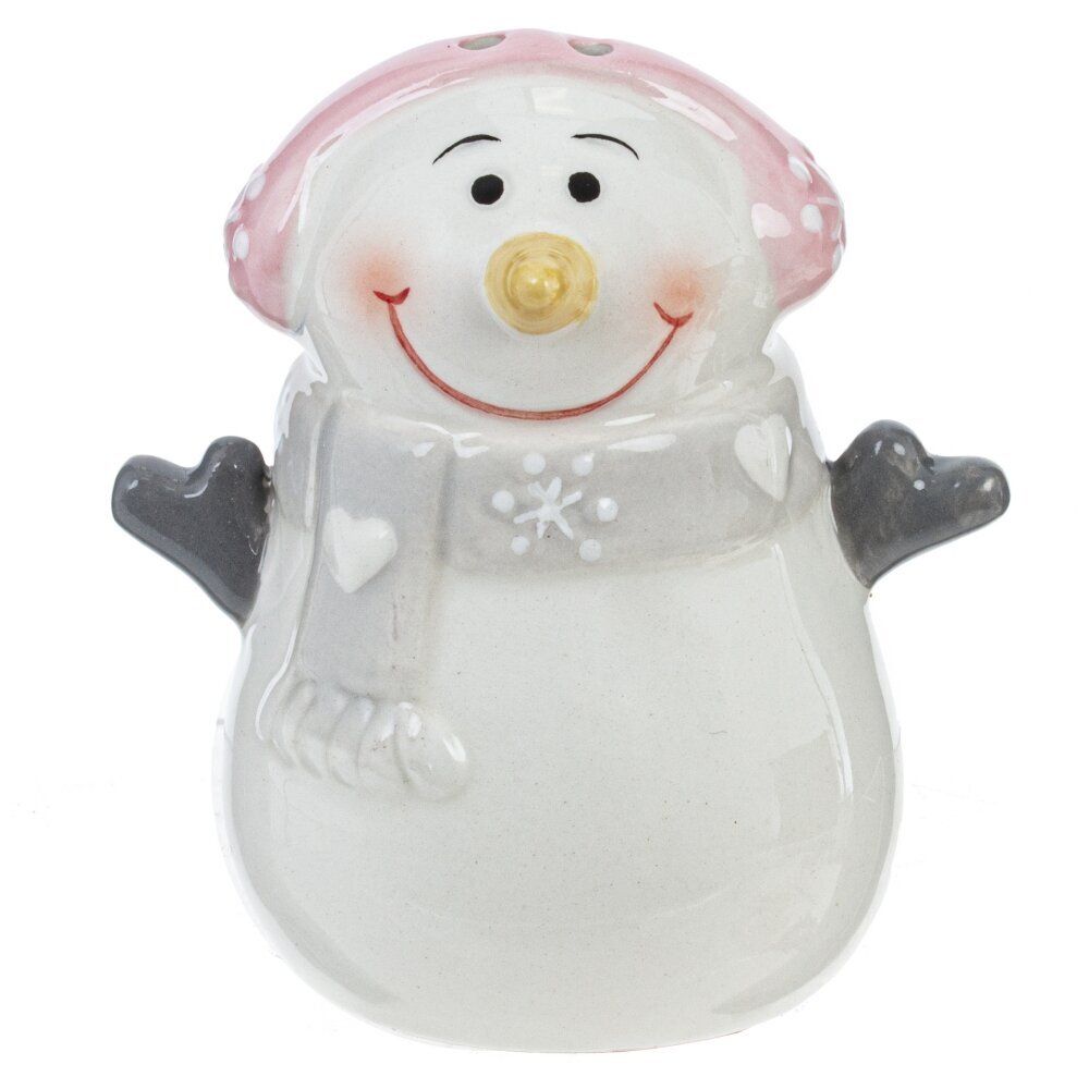 GAEM Набор: солонка и перечница "Снеговики", L6 W5 H7,5 см