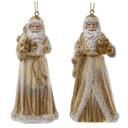 GAEM Фигурка декоративная подвесная "Дед Мороз", L5 W4 H11 см, 2в.