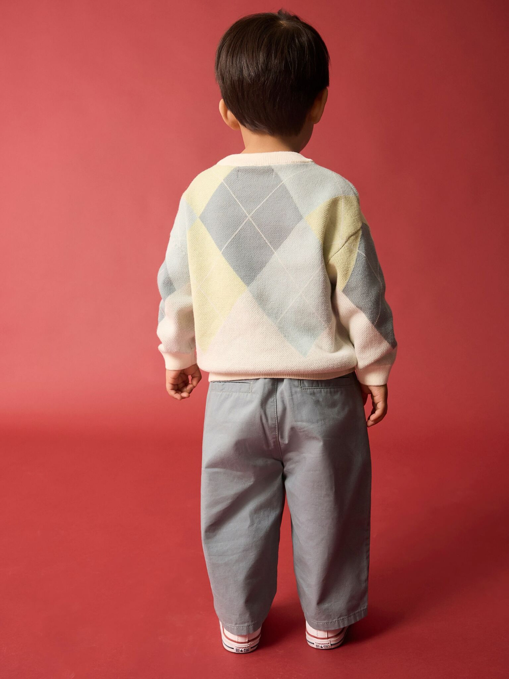 Джемпер для мальчика Next B49-849, Молочный