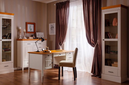 Шкаф книжный Дания 1-створчатый