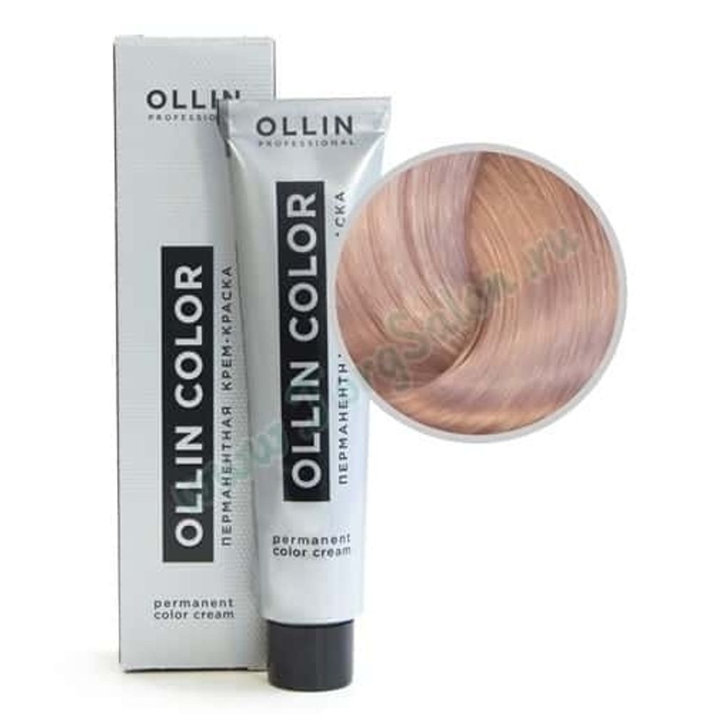 Крем краска для волос перманентная Ollin Color «Блондин розовый» 9/26