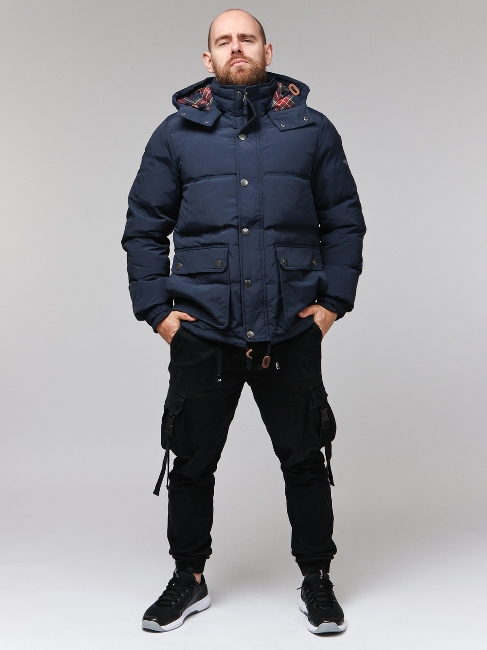 Куртка стеганная зимняя Abercrombie & Fitch AB400