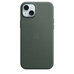 Чехол для iPhone 15 Plus FineWoven с MagSafe - Evergreen