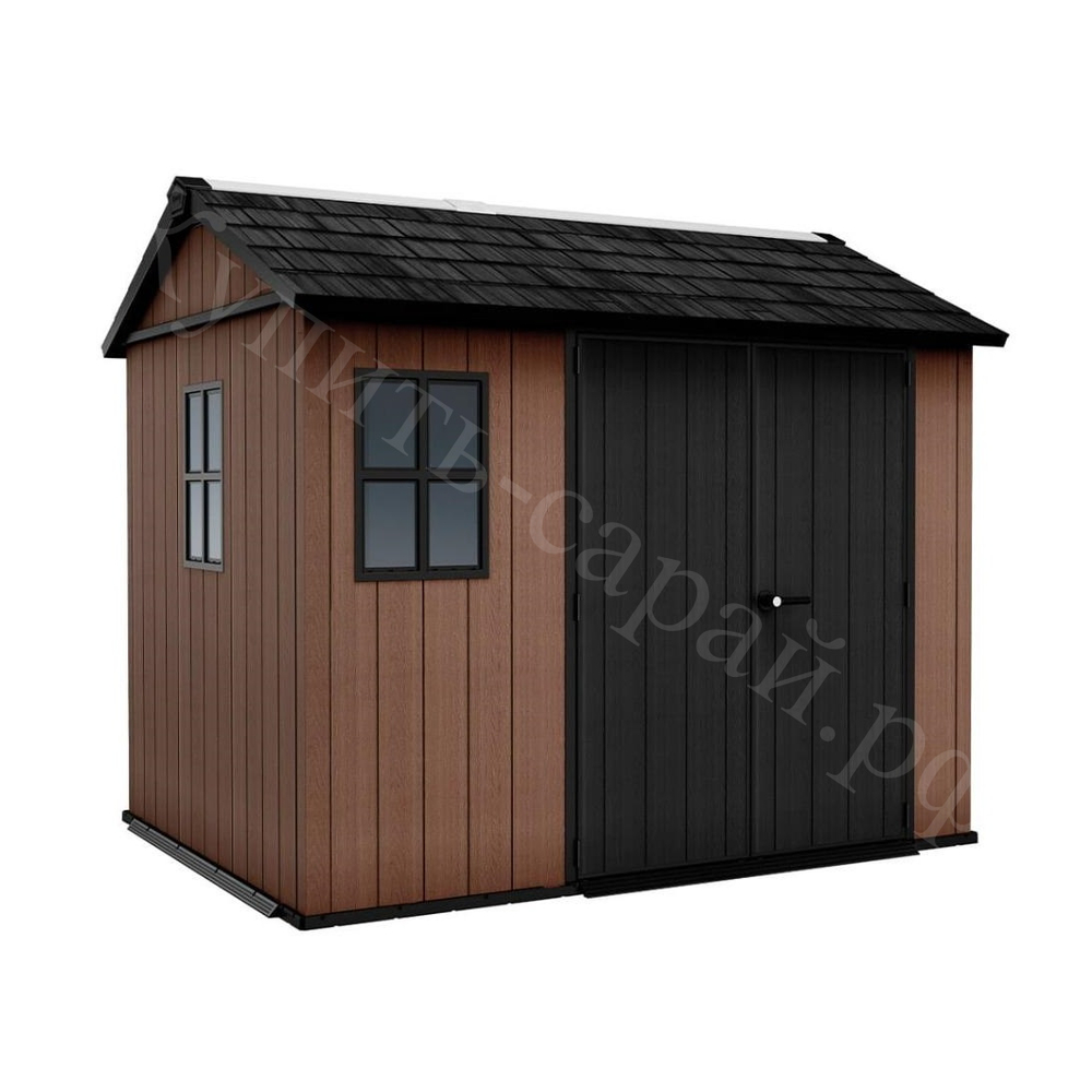 Пластиковый хозблок Keter Newton Plus 975 brown