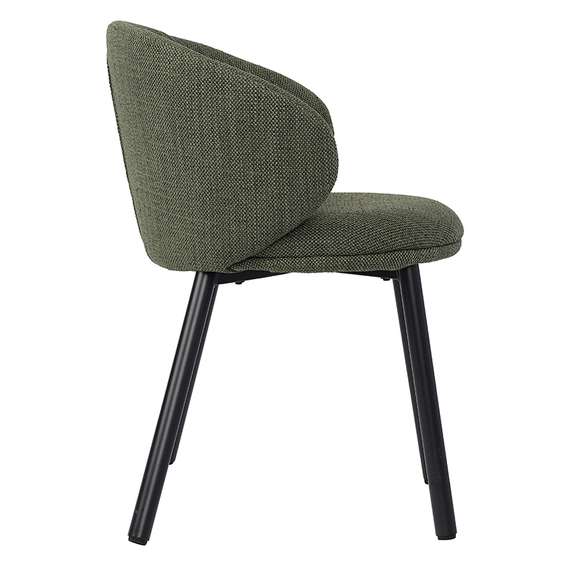 Стул Comfy, зеленая рогожка