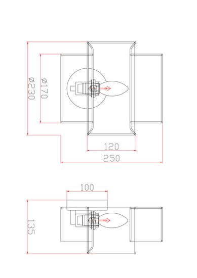 Настенный светильник (бра) Freya FR5333WL-01W