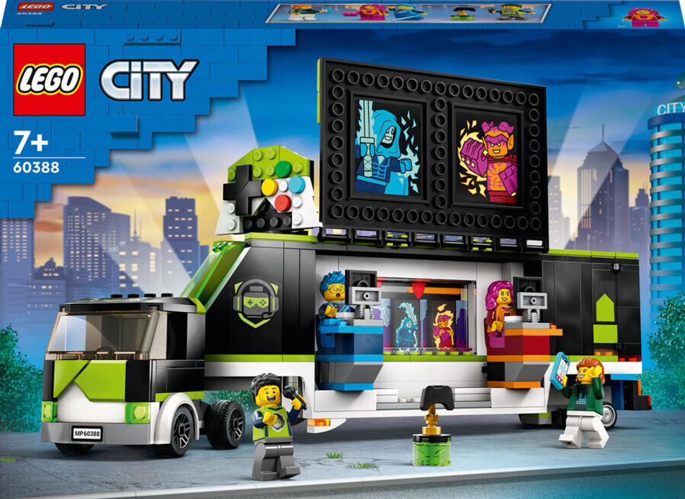 Конструктор LEGO City 60388 Геймерский грузовик для турниров