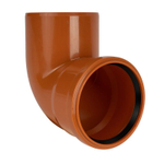 Отвод наружный канализационный 110 мм 87,5°