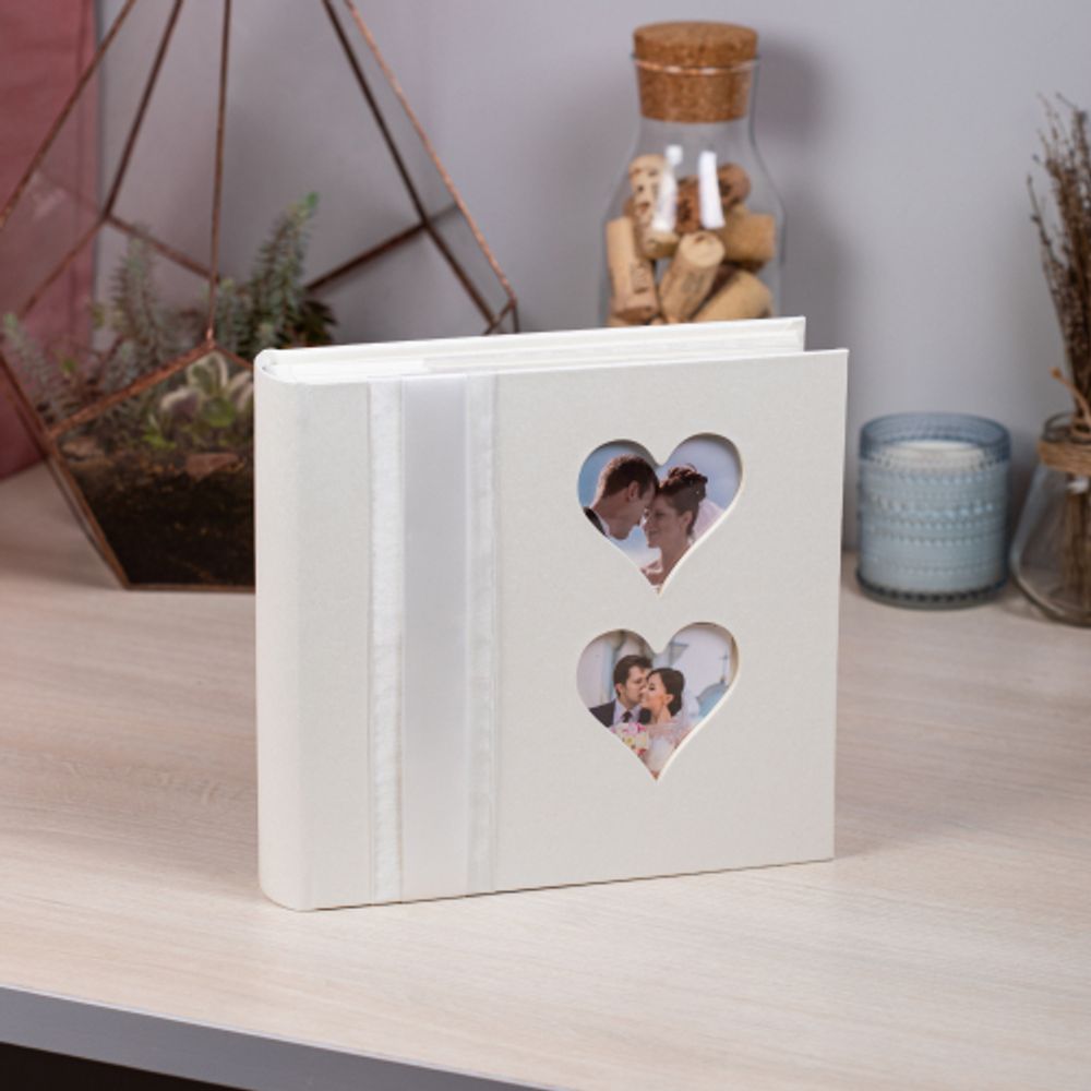 Фотоальбом Image Art IA-BBM46200 серия 103 свадебный с кармашками книжный переплёт 10х15 50 листов 200 фото | Image Art