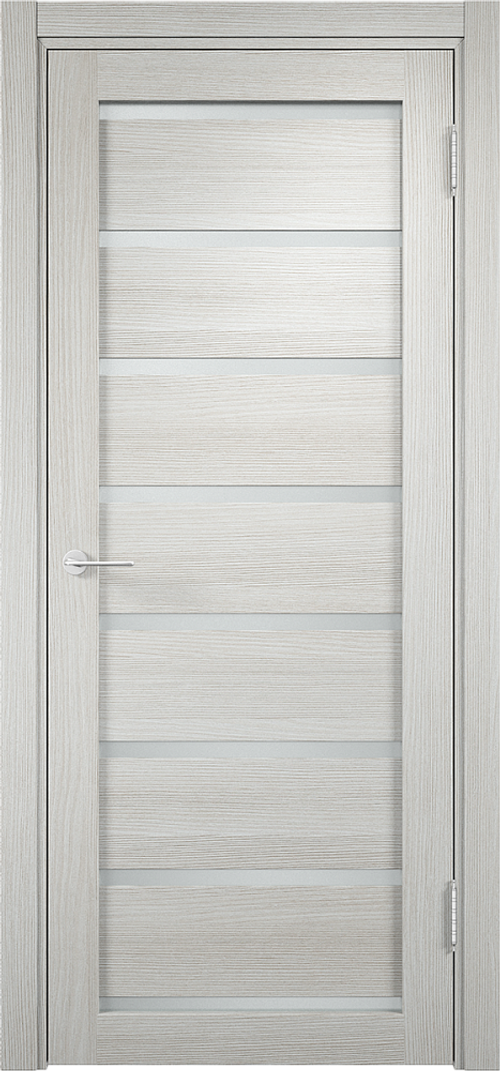 Межкомнатная дверь Y-1 / Цвет Слоновая кость / Остекление "Сатинато" / Двери Верда