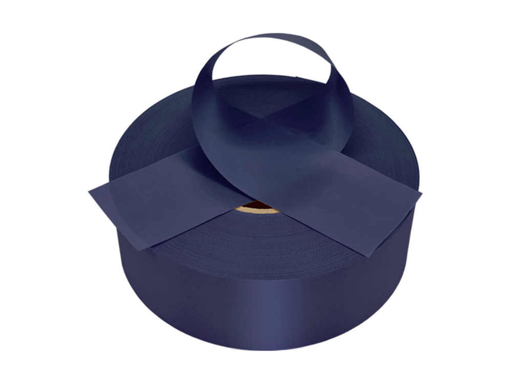 Лента плиссированная для наградных розеток. 073 темная-океаническая