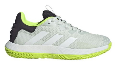Мужские кроссовки теннисные Adidas SoleMatch Control M - crystal jade/cloud white/lucid lemon