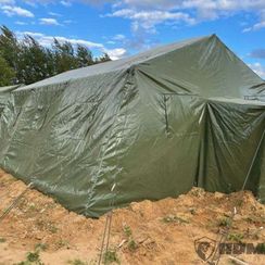 Палатка каркасная М30 ПВХ однослойная
