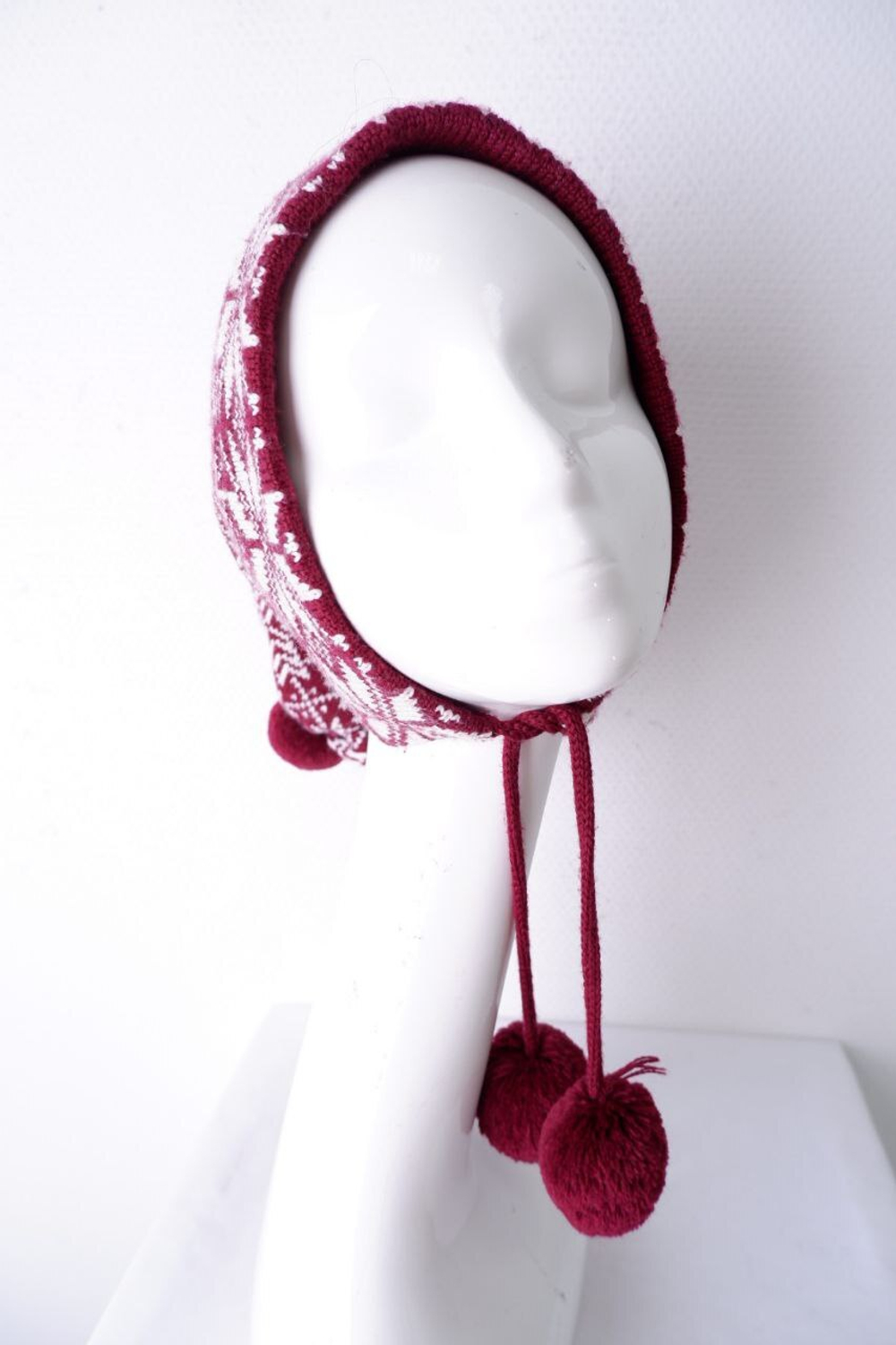 Шапка-колпак с узором