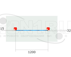Ограждение детской площадки Космос У1 ОГД059 для улицы
