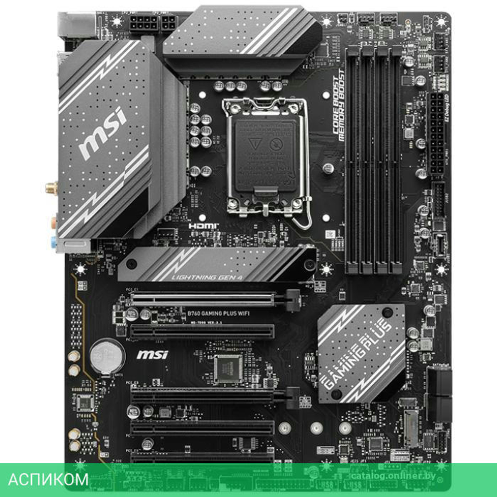 Материнская плата MSI B760 Gaming Plus WiFi DDR5
