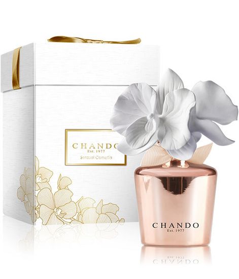 Sensual Camellia mini, ароматический диффузор с необычными палочками, Chando