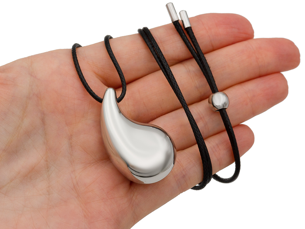 Кулон "Капля "Large " 39мм, на шнурке