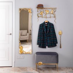 Вешалка настенная Monstera Deliciosa (Монстера) Амбер