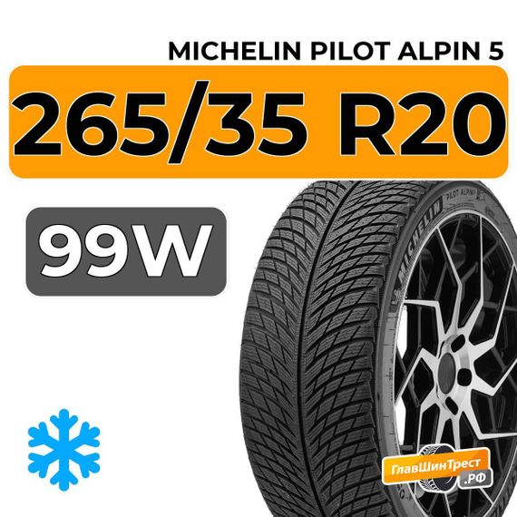 Michelin Pilot Alpin 5 265/35 R20 99W XL