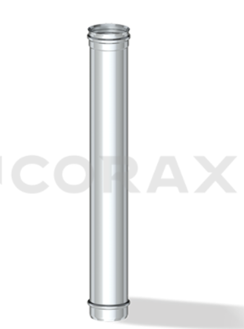 Дымоход Ф140 (430/0,5) Д=1000мм (Коракс)