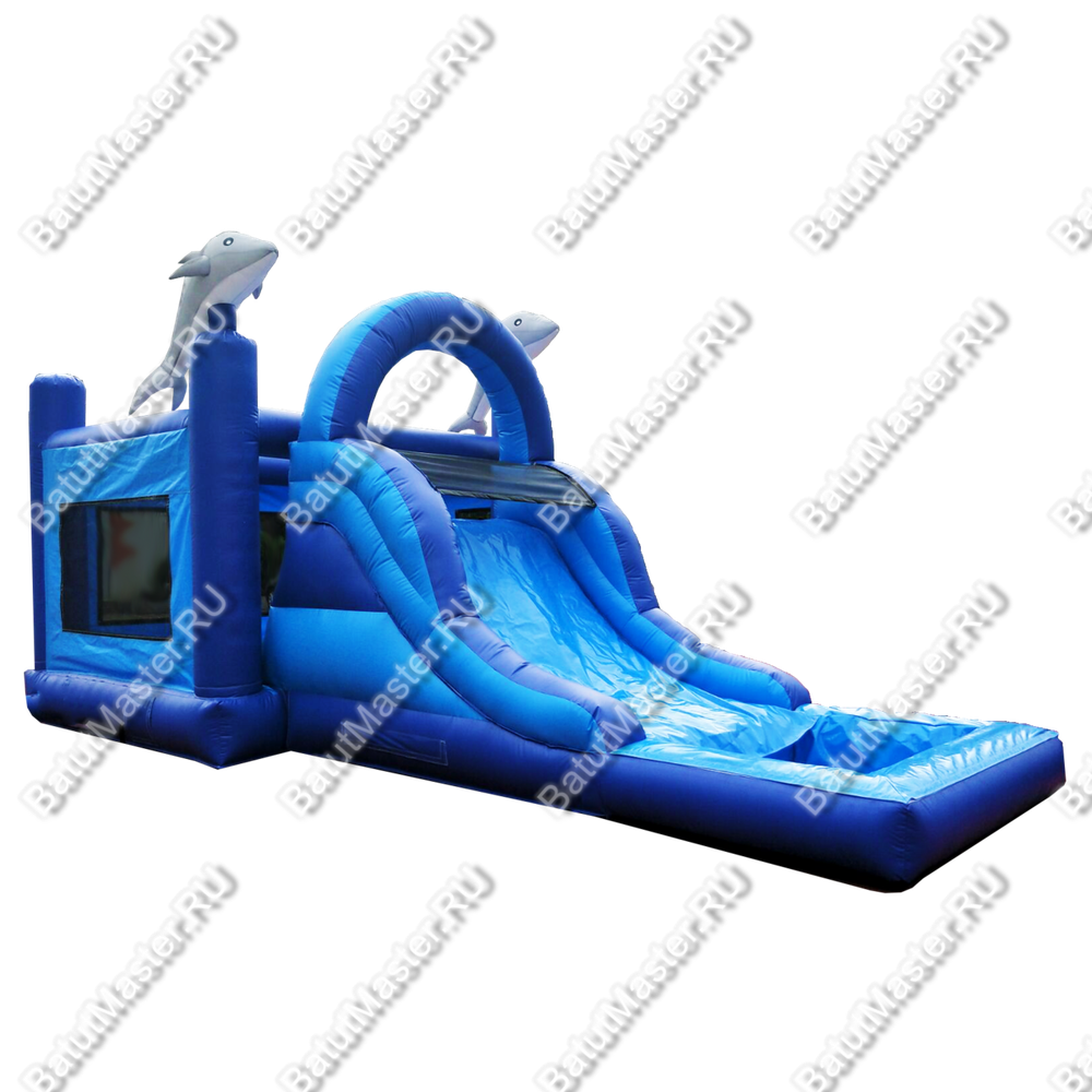 Коммерческий надувной батут "На волне"