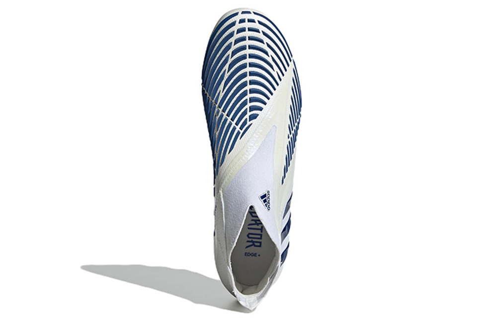 Adidas Predator Edge+ Ag "White Blue"