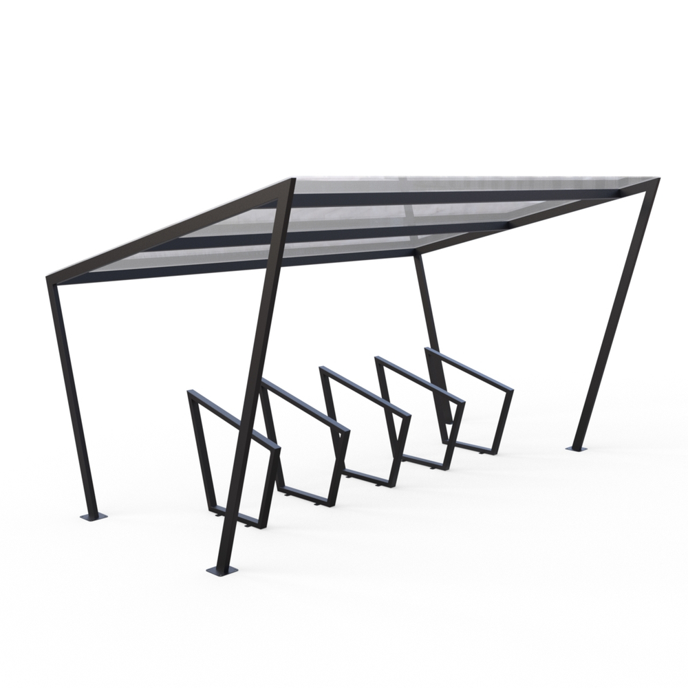 Велопарковка с навесом Edge