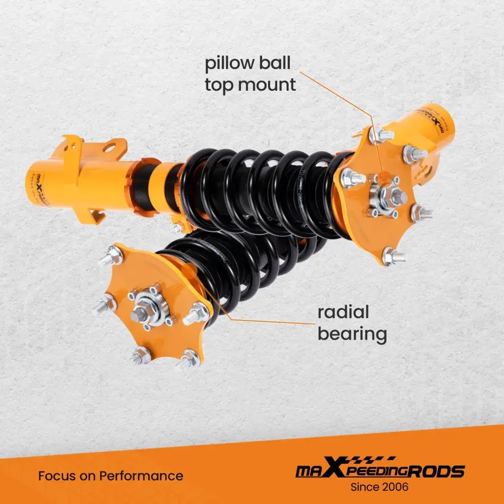 Front Rear Coilover Shock Absorber Set O/S подходит для автомобиля Honda CRV CR-V 2007-Onwards New lowering kit