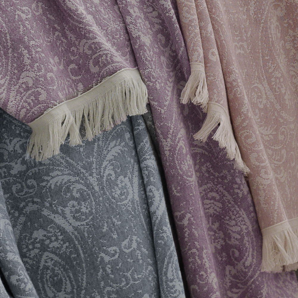 Покрывало 220x240 Tivolyo home Marone фиолетовое