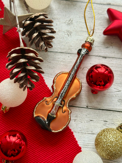 Елочное украшение "Скрипка"