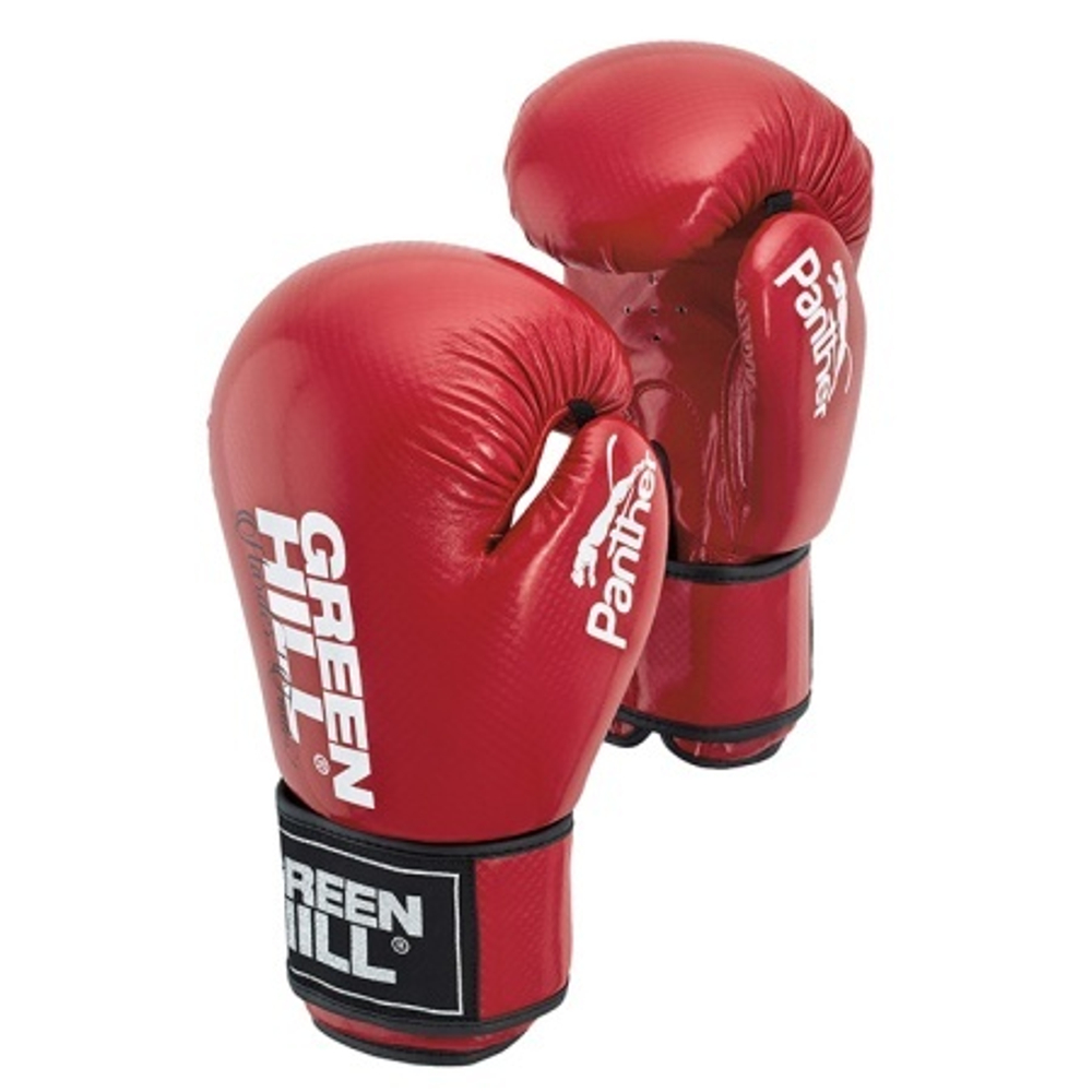 Бокс перчатки GREEN HILL Power (BGP-2029) красный 8oz .