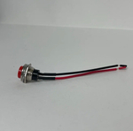 Выключатель 2-х контактный без фиксации, кнопка, с проводом 12 - 250В, 2А, TG (1 шт.)