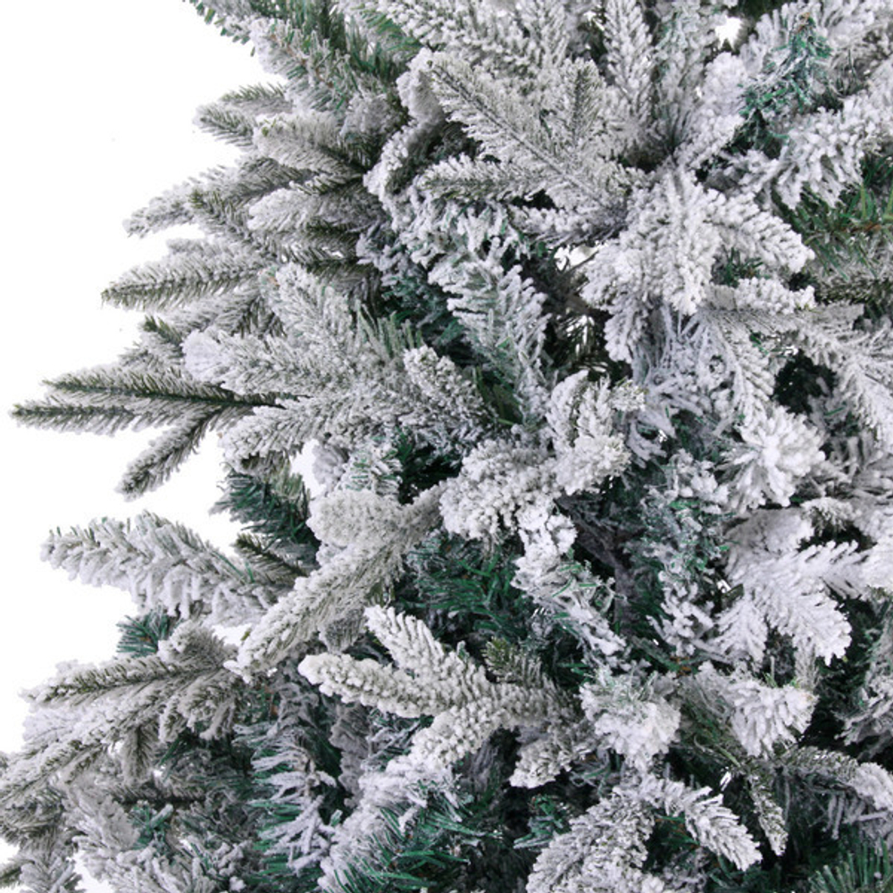Ёлка «Сибирская вьюга» 210 см, ПВХ, резина (900 веток)