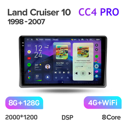 Teyes CC4 Pro 9" для Toyota Land Cruiser Prado 1998-2007