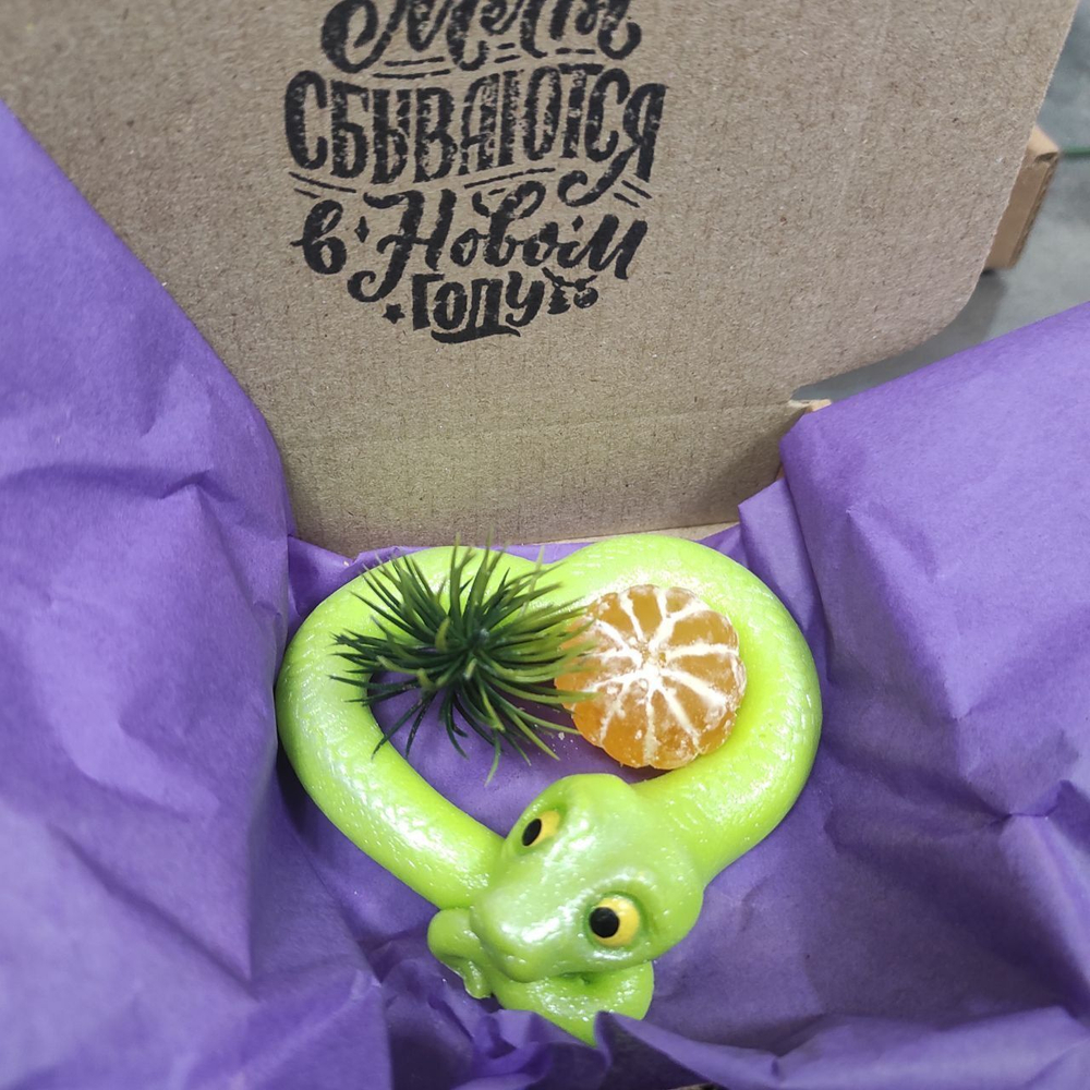 Набор 30 мини змеек символ 2025 года