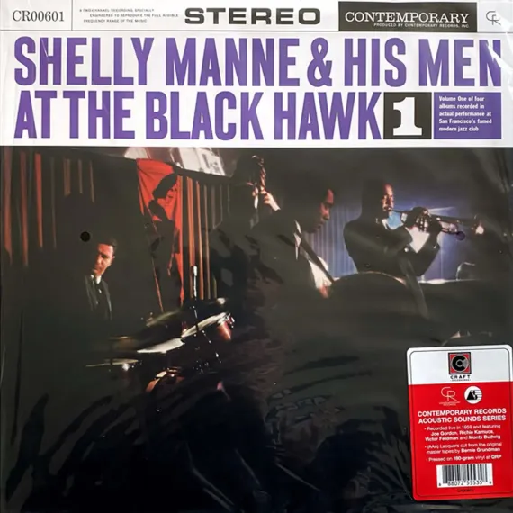 Shelly Manne & His Men - At The Black Hawk Vol. 1 - (Acoustic Sounds) LP
