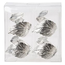 GAEM Набор из 4-х колец для салфеток, L11 W4,5 H11 см