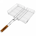 Решетка-гриль глубокая 31*24см (хром)