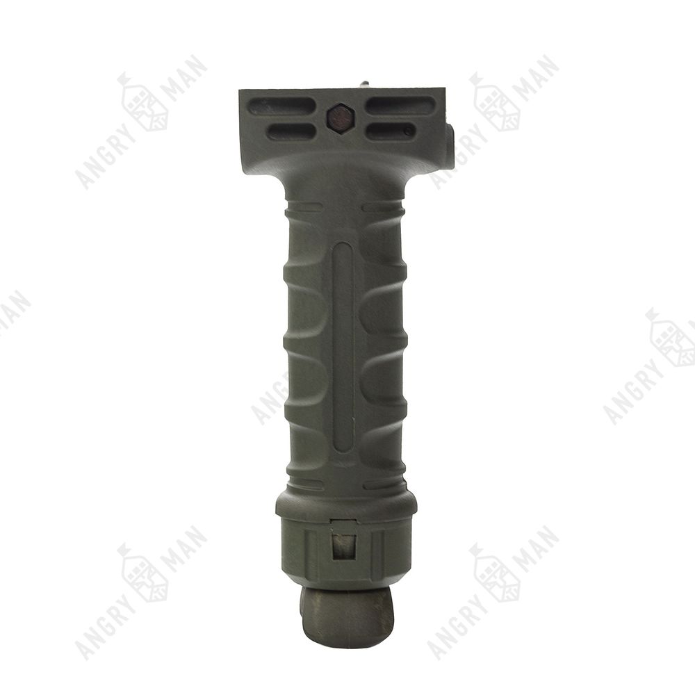 Тактическая рукоятка-бипод с раскладными сошками (цветная), K.Arma