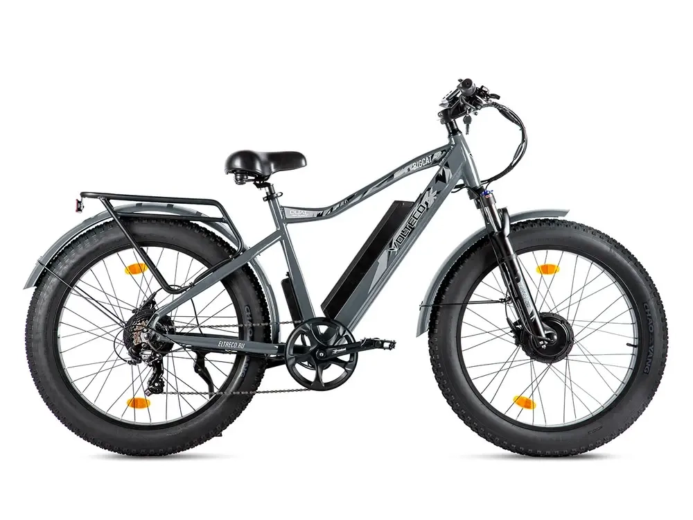Электрофэтбайк VOLTECO BigCat Dual Next (хаки)