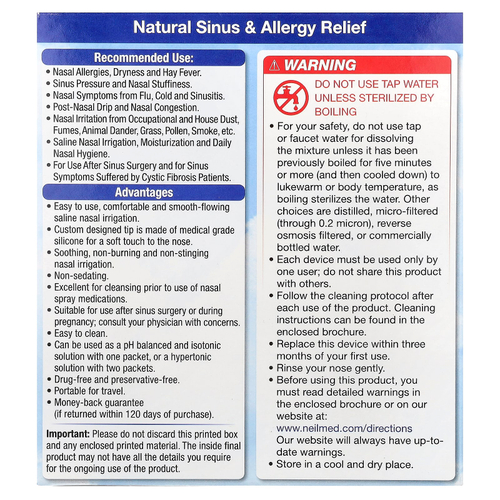 Squip, NeilMed® Squeezie®, натуральное средство для облегчения заложенности носа, 1 набор