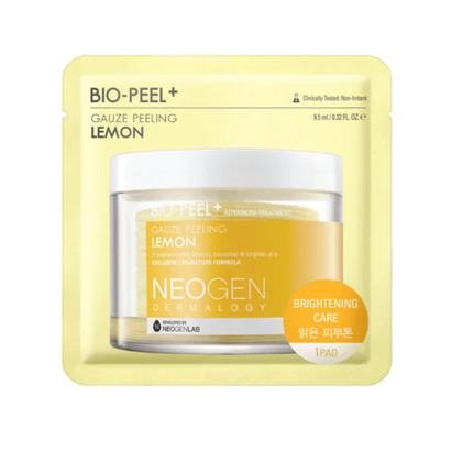 Neogen Dermalogy Bio-Peel Gauze Peeling Lemon осветляющие пилинг-диски с экстрактом лимона