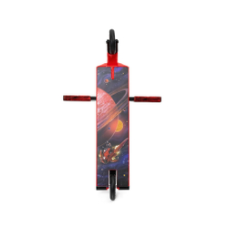 Трюковой самокат Комета Астра 545, Черный/красный